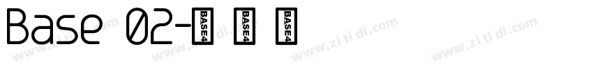 Base 02字体转换